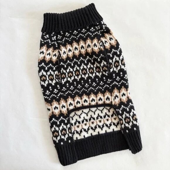 LOFT Fair Isle Dog Sweater NEW - Picture 3 of 5